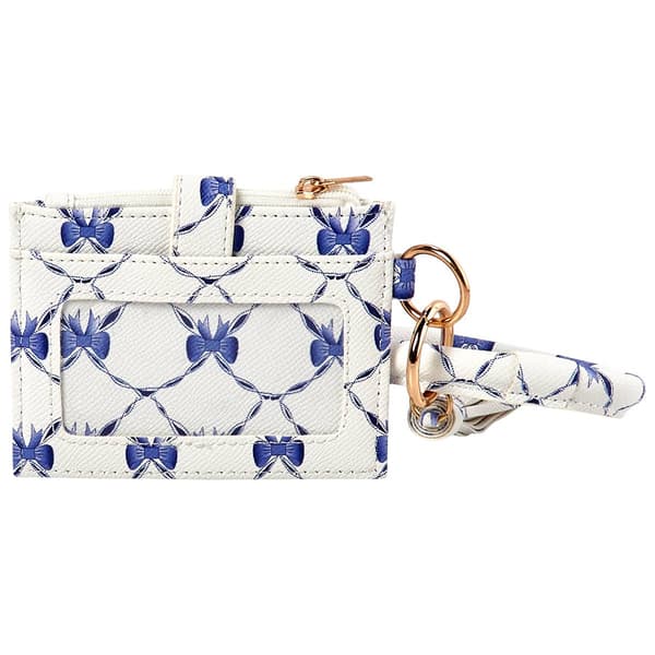 Womens DS Fashion Ring Loop Card Holder Wristlet with Tassel