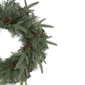 Northlight 24in. LED Mixed Pine & Pine Cone Christmas Wreath - image 4