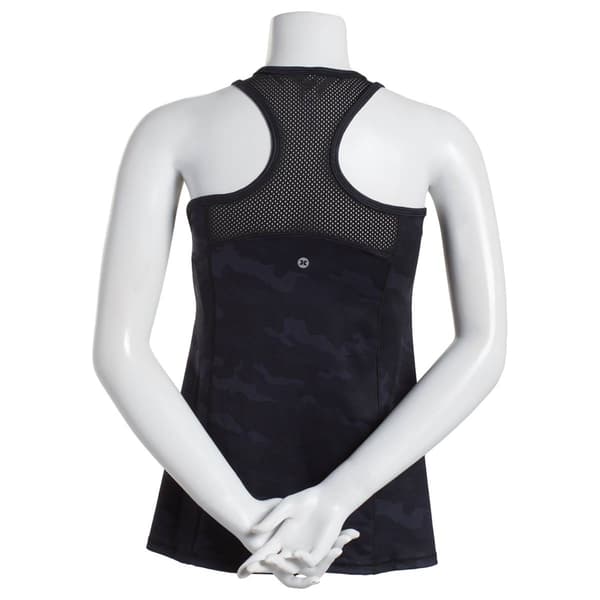 Womens RBX Camo Mesh Detail Tank Top