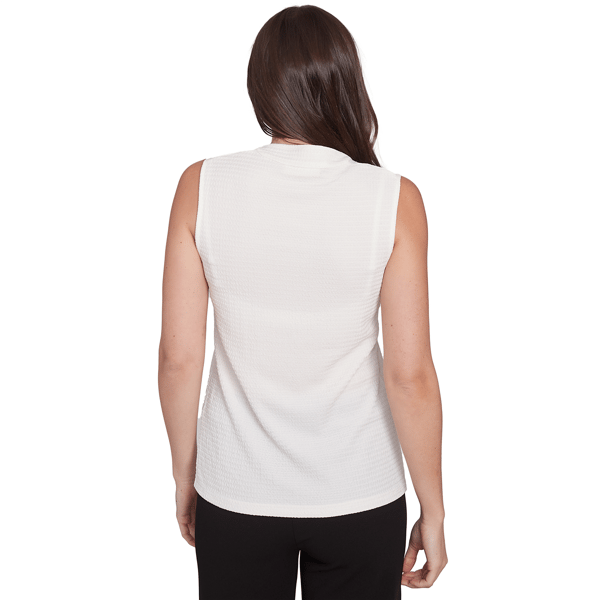 Womens Emaline Essentials Top Essential Sleeveless Wavy Knit Top