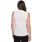 Womens Emaline Essentials Top Essential Sleeveless Wavy Knit Top - image 2