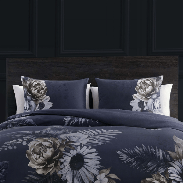 Bebejan® Forget Me Not Cotton 3pc. Reversible Duvet Cover Set