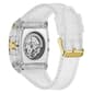 Mens Guess Clear Silicone Strap Automatic Watch - GW1073G2 - image 4
