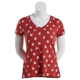 Womens Architect&#40;R&#41; Short Sleeve Flowers Top