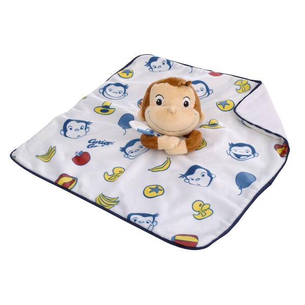 NBC Curious George Security Baby Blanket