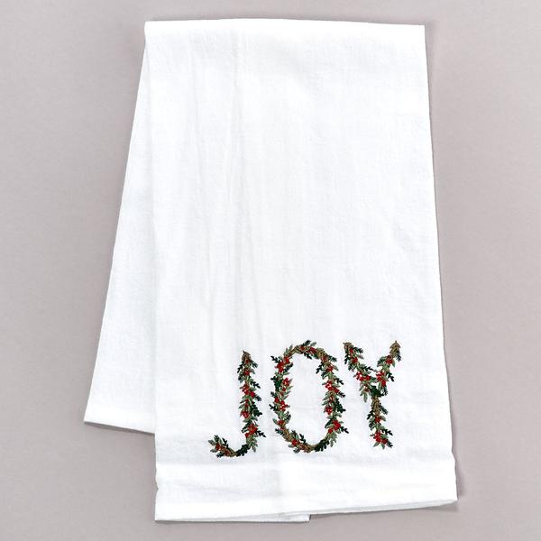 Joy Mistletoe Kitchen Towel - image 