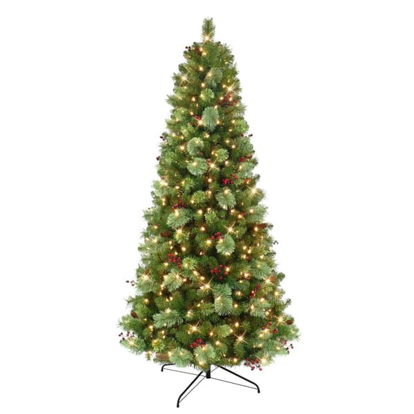 Puleo International 6.5ft. Washington Spruce Christmas Tree