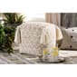 Baxton Studio Noland Handwoven Cotton and Hemp Pouf Ottoman - image 1
