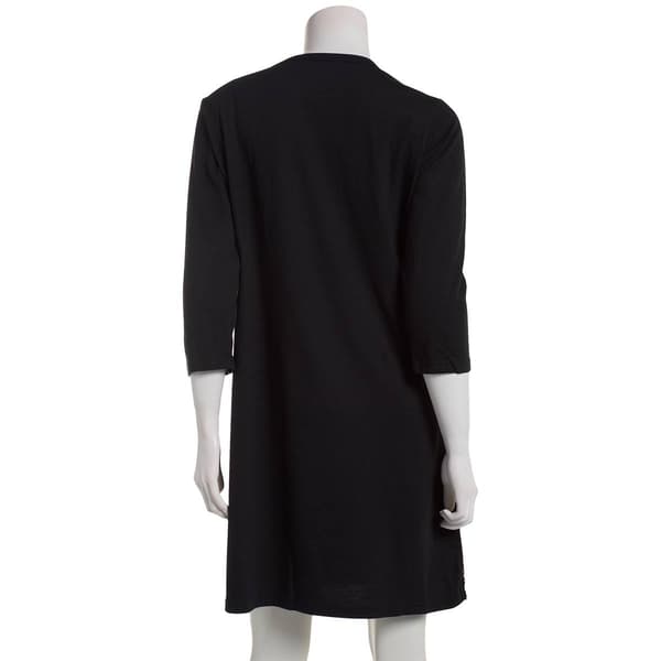 Womens Goodnight Kiss 3/4 Sleeve Hello Sunshine Nightshirt