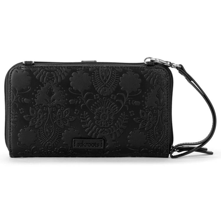 Sakroots Large Smartphone Embossed Floral Crossbody