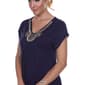 Womens White Mark Myla Embellished Tunic Maternity Top - image 9