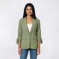 Juniors Zoe + Phoebe 3/4 Sleeve Blazer - image 5
