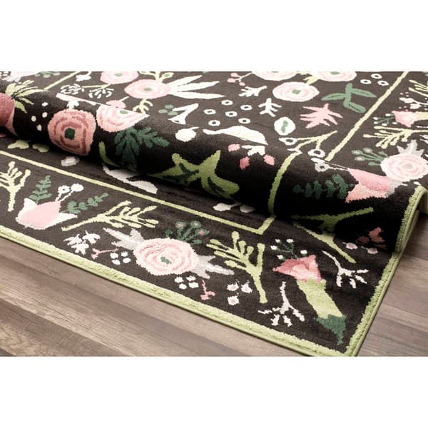 Rugs America&#8482; Valentina Gardenia Pink Onyx Floral Runner