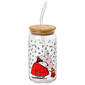 R Squared Peanuts(tm) Snoopy Red Puffer Coat Glass Sipper - image 1