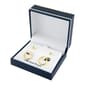 Gold Over Fine Silver Plated Textured Hoop & Ball Earrings - image 2