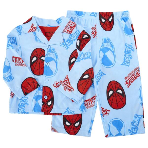Toddler Boy Marvel Spider-Man & Venom Coat Pajama Set - image 
