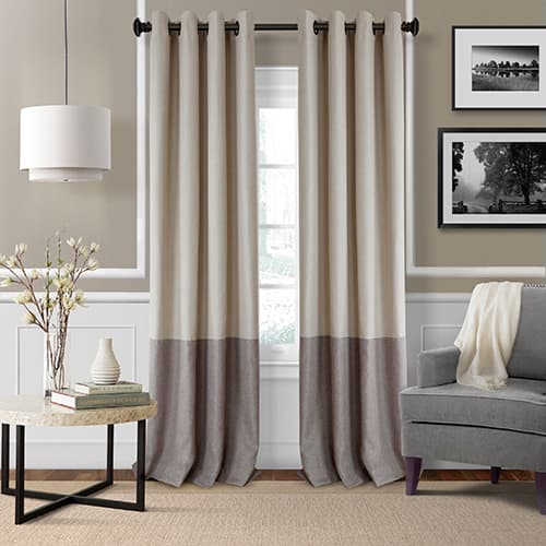 Elrene Braiden Room Darkening Grommet Curtain Panel - image 