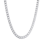 Mens Lynx Stainless Steel 7mm Curb Chain Necklace & Bracelet Set - image 4