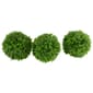 Northlight Seasonal Lighted Artificial Topiary Balls - Set of 3 - image 1