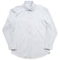Mens Christian Aujard Slim Fit Diamonds Dress Shirt - White/Blue - image 1