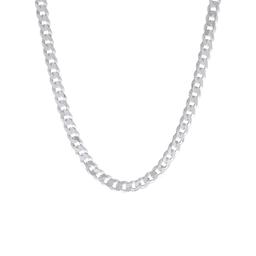 20in. Sterling Silver Grometta Chain Necklace