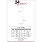 Womens 24/7 Comfort Apparel Black Halter Mini Sheath Dress - image 5