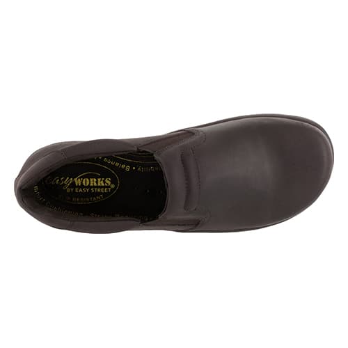 Womens Easy Works by Easy Street Bind Nubuck Clogs