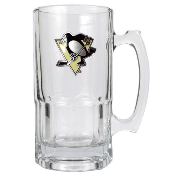 Great American Products NHL Pittsburgh Penguins Glass Macho Mug - image 
