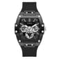 Mens Guess Black Skelton Dial Watch - GW0203G3 - image 1