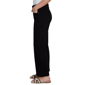 Womens Ruby Rd. Key Items Jet Black Stovepipe Wide Leg Jeans - image 4