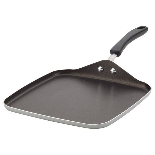 Farberware&#40;R&#41; DiamondMax&#40;tm&#41; 11in. Nonstick Silver Square Griddle - image 