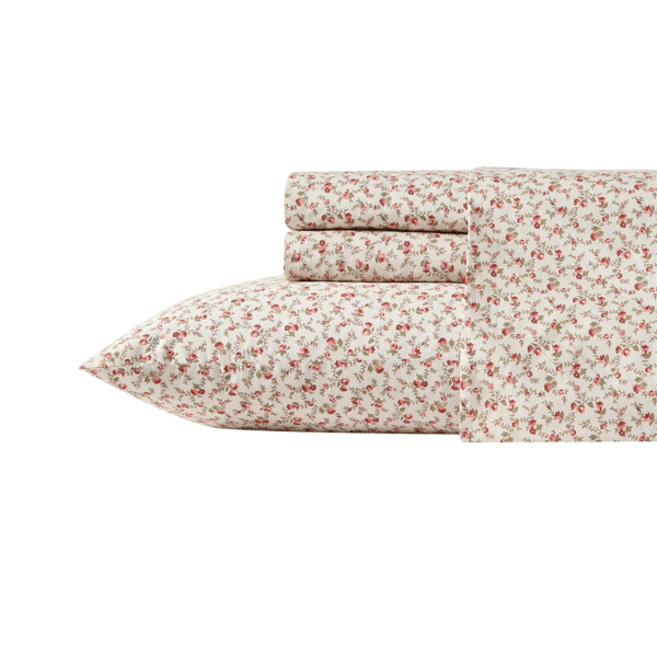 Laura Ashley(R) Sweet Success Percale Sheet Set - image 