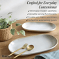 Sango Anderson Cream Large Stoneware Serving Platters - Set of 2 - image 8