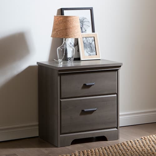 South Shore Versa 2-Drawer Nightstand