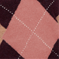 Plus Size Hearts of Palm Berry Fabulous V Neck Argyle Sweater - image 5