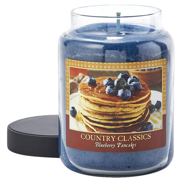 Country Classics Blueberry Pancake 26oz. Jar Candle - image 
