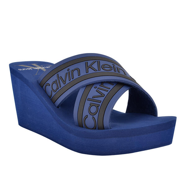 Womens Calvin Klein kcRESORT Wedge Sandals - image 
