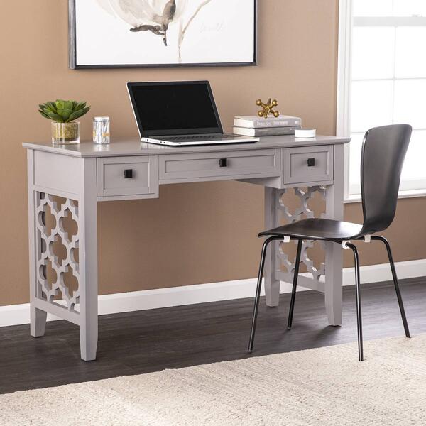 Southern Enterprises Endorville Writing Desk w/ Storage - image 