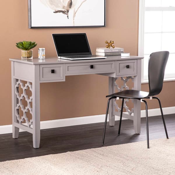 Southern Enterprises Endorville Writing Desk w/ Storage - image 