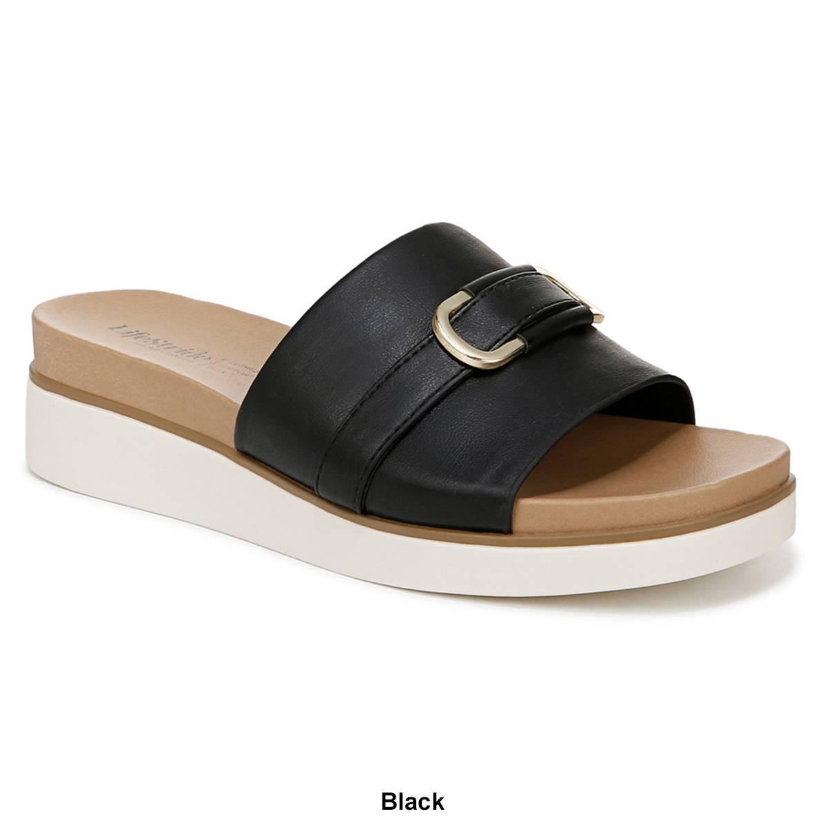 Womens LifeStride Genevieve Slide Sandals