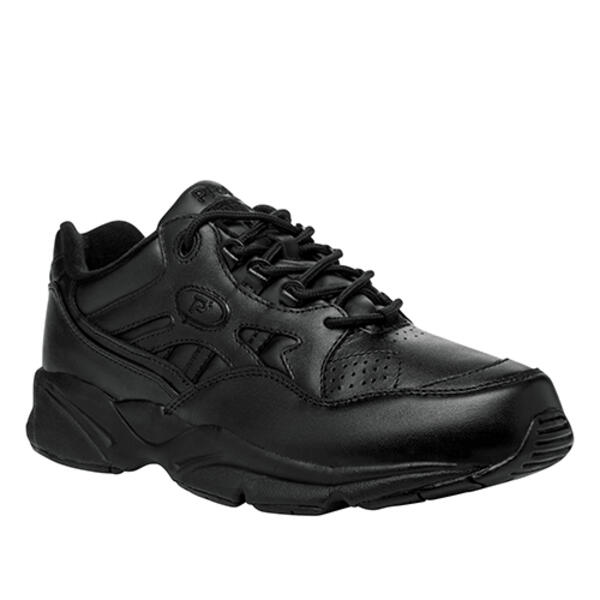 Mens Propet(R) Stability Walker Walking Shoes -Black - image 