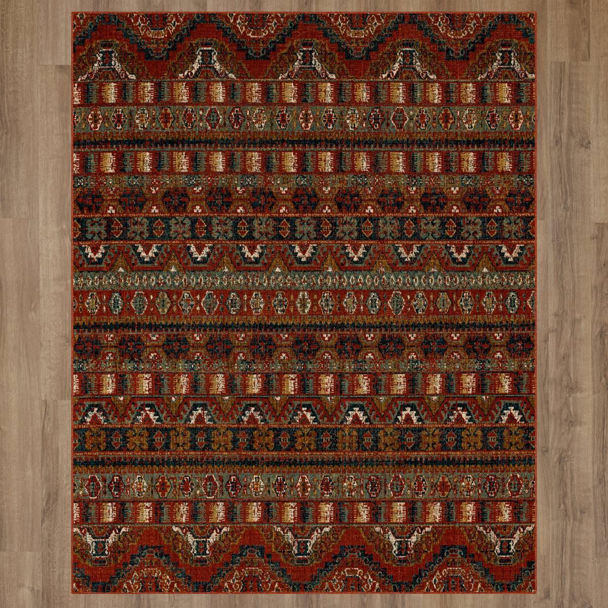 Mohawk Home Rutland Red Area Rug