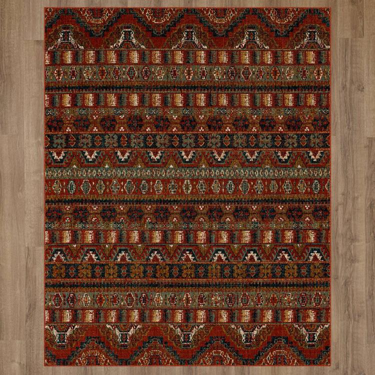 Mohawk Home Rutland Red Area Rug