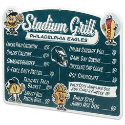 Open Road Eagles Stadium Grill Wall Decor
