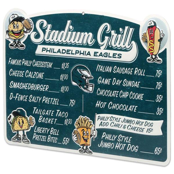 Open Road Eagles Stadium Grill Wall Decor