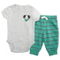 Baby Boy &#40;NB-24M&#41; Carter''s&#40;R&#41; Dog Bodysuit & Stripe Pants Set - image 1