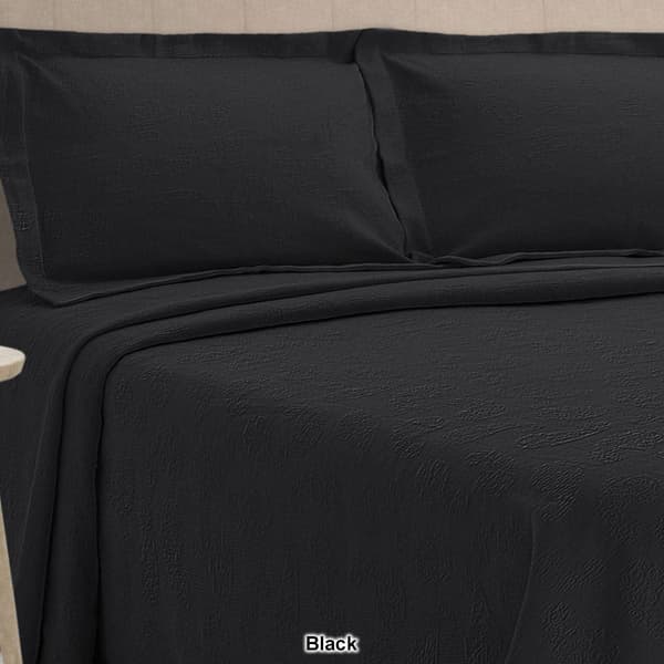 Superior Jacquard Matelassé Paisley Cotton Bedspread Set