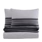 Sean John Knit Stripe Jersey Duvet Cover Set - image 5