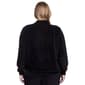 Plus Size Alfred Dunner Drama Queen Velour Color Block Blouse - image 2