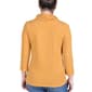 Petite NY Collection 3/4 Sleeve Cowl Neck w/Drawstring Blouse - image 3